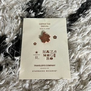 Starbucks Reserve Japan Tokyo Nakameguro Sakura Copper Tag NWT
